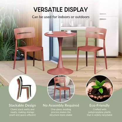 WestinTrends Playa 7-Piece Outdoor Rectangular Metal Patio Dining Table Set With Stackable Patio Chairs