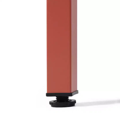 WestinTrends Playa 7-Piece Outdoor Rectangular Metal Patio Dining Table Set With Stackable Patio Chairs