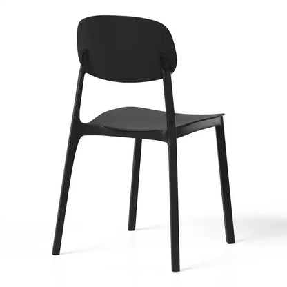 Ensemble de salle à manger d'extérieur rectangulaire en métal 7 pièces WestinTrends Playa avec chaises d'appoint empilables de style moderne du milieu du siècle