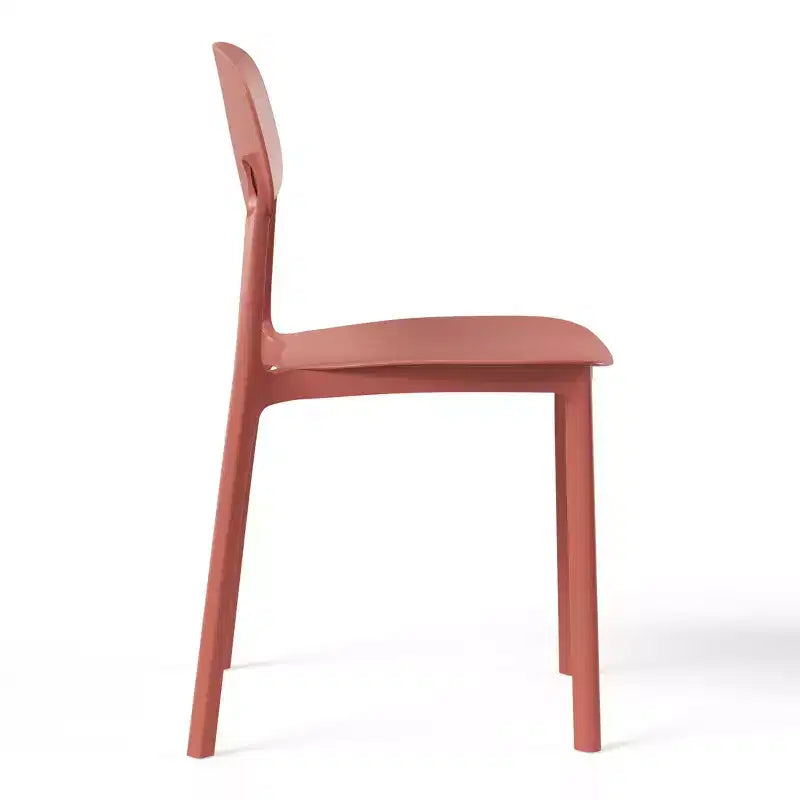 Ensemble de salle à manger d'extérieur rectangulaire en métal 7 pièces WestinTrends Playa avec chaises d'appoint empilables de style moderne du milieu du siècle