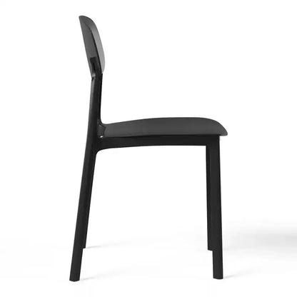 Ensemble de salle à manger d'extérieur rectangulaire en métal 7 pièces WestinTrends Playa avec chaises d'appoint empilables de style moderne du milieu du siècle