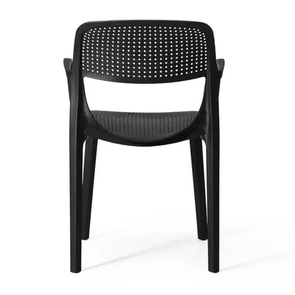 WestinTrends Playa 7-Piece Outdoor Rectangular Metal Patio Dining Table Set With Stackable Patio Dining Chairs