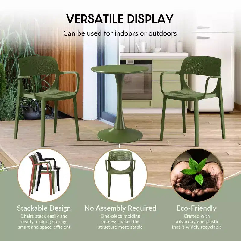 WestinTrends Playa 7-Piece Outdoor Rectangular Metal Patio Dining Table Set With Stackable Patio Dining Chairs