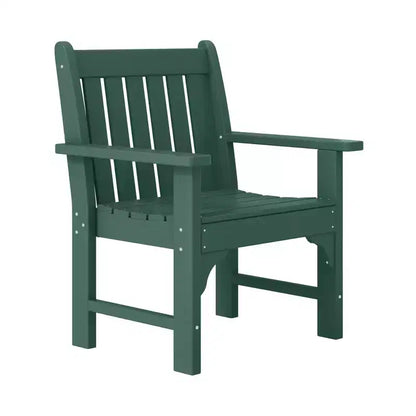 WestinTrends Malibu 5-Piece HDPE Outdoor Patio Chair and Round Table Dining Set