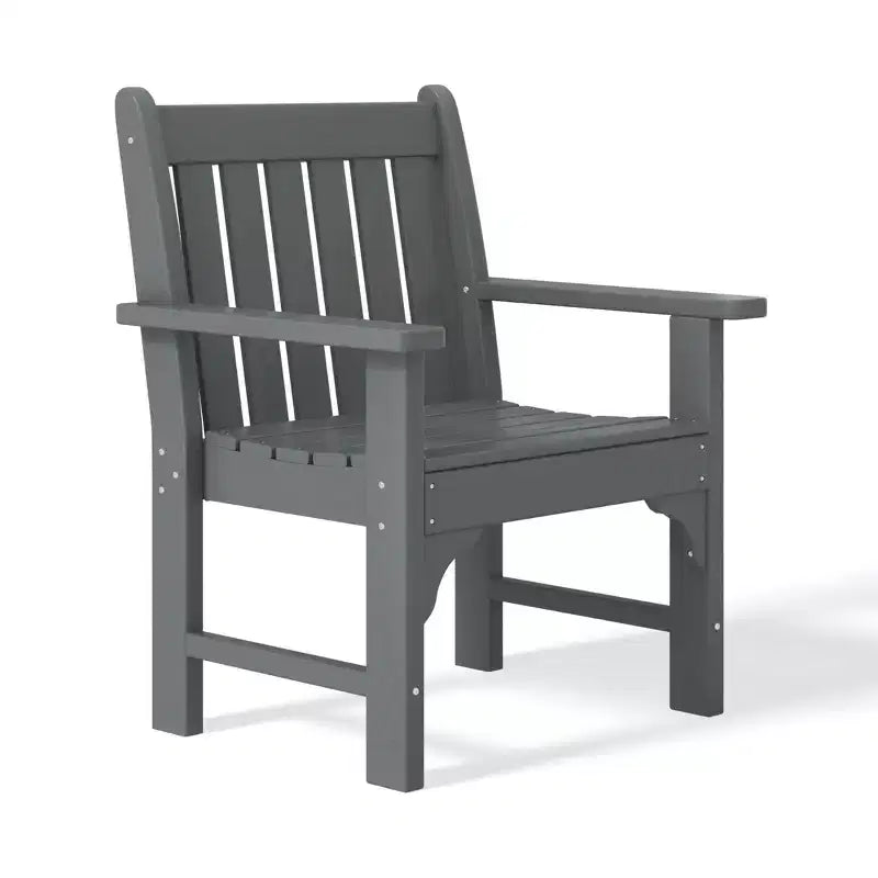 WestinTrends Malibu 5-Piece HDPE Outdoor Patio Chair and Round Table Dining Set