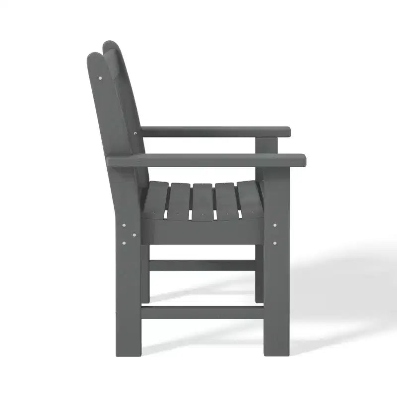 WestinTrends Malibu 5-Piece HDPE Outdoor Patio Chair and Round Table Dining Set
