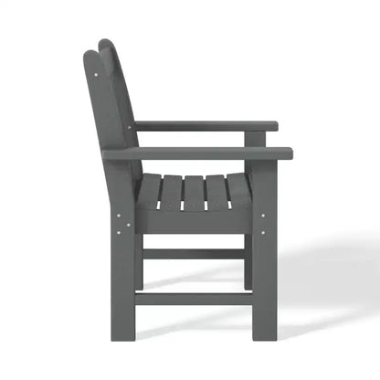 WestinTrends Malibu 5-Piece HDPE Outdoor Patio Chair and Round Table Dining Set