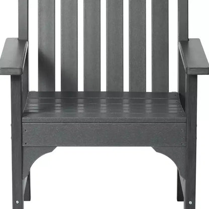 WestinTrends Malibu 5-Piece HDPE Outdoor Patio Chair and Round Table Dining Set