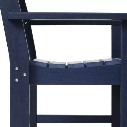 WestinTrends Malibu 5-Piece HDPE Outdoor Patio Chair and Round Table Dining Set