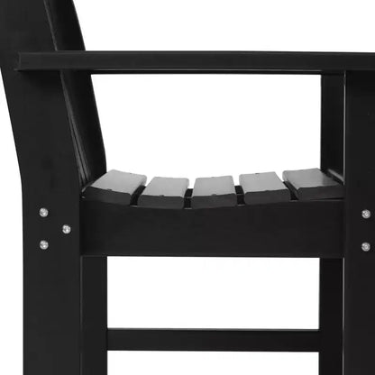 WestinTrends Malibu 5-Piece HDPE Outdoor Patio Chair and Round Table Dining Set