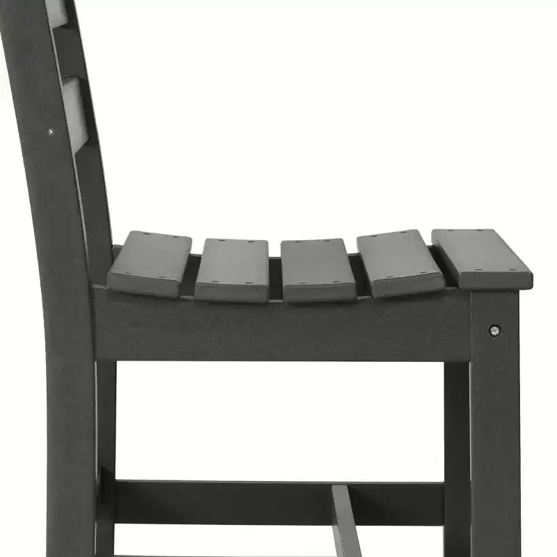 WestinTrends Ashore 6-Piece Outdoor HDPE Rectangular Patio Dining Table Set with Bench