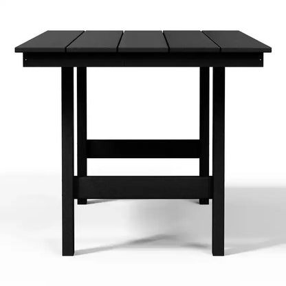 WestinTrends Ashore 6-Piece Outdoor HDPE Rectangular Patio Dining Table Set with Bench
