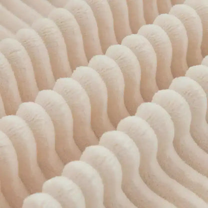 Canapé surdimensionné en forme de L de 279,4 cm, canapé modulaire Cloud avec coussins, canapé en velours côtelé doux sans armature en mousse pour salons, appartements, dortoirs