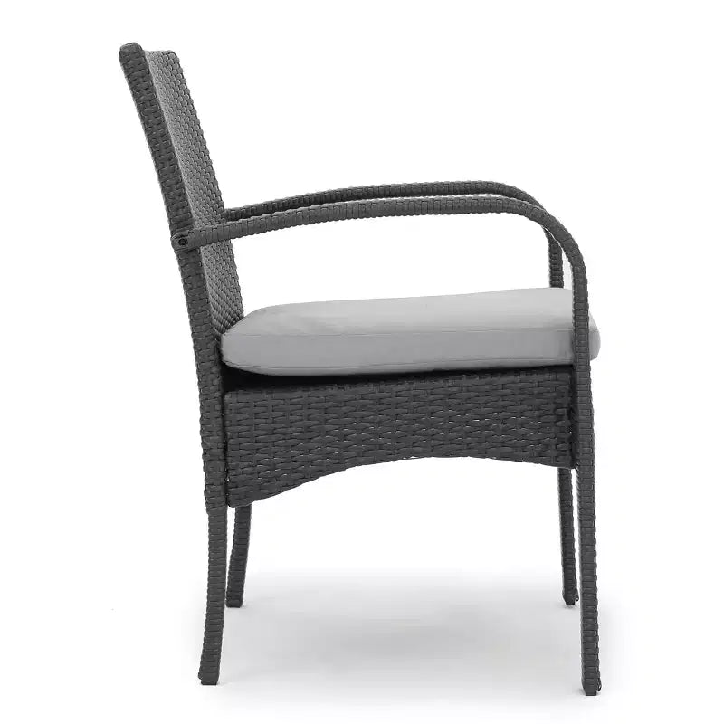 Christopher Knight Home Elmar Ensemble de salle à manger extensible 7 pièces en bois d'acacia et osier