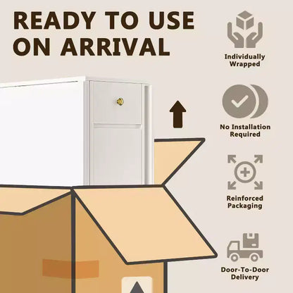 ATJafurn 59'' Folding Table No Assembly Required, Rectangular Wooden Extendable Dinning Table With Wheels And Storage