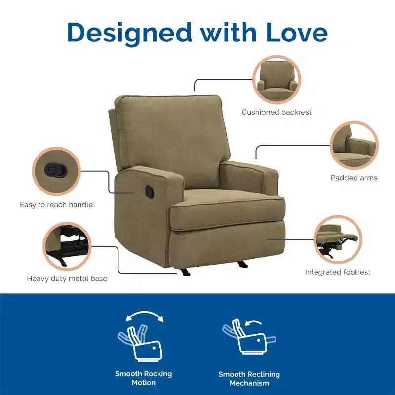 Baby Relax Salma Rocker Recliner Chair