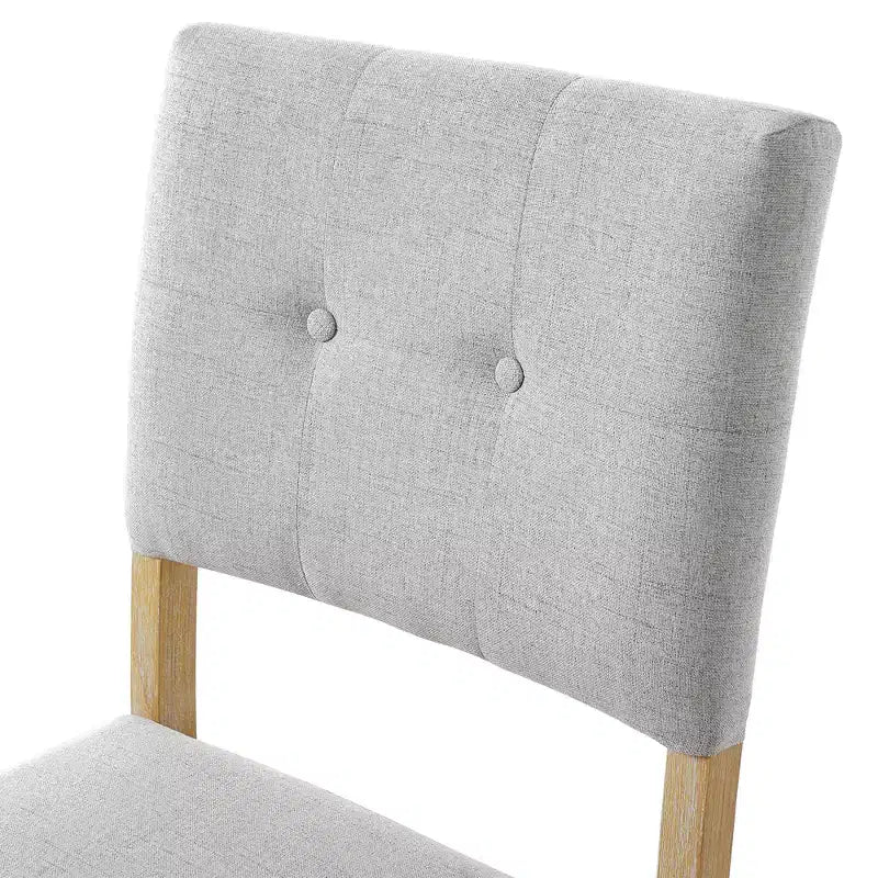 Lot de 4 chaises de salle à manger capitonnées, banc capitonné, banc de lit avec siège rembourré - Modernluxe