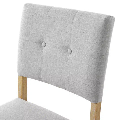 Lot de 4 chaises de salle à manger capitonnées, banc capitonné, banc de lit avec siège rembourré - Modernluxe