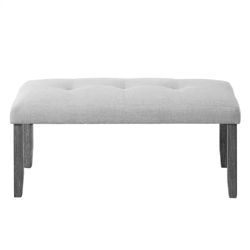Lot de 4 chaises de salle à manger capitonnées, banc capitonné, banc de lit avec siège rembourré - Modernluxe