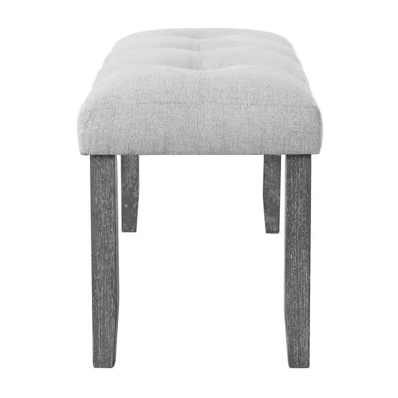 Lot de 4 chaises de salle à manger capitonnées, banc capitonné, banc de lit avec siège rembourré - Modernluxe