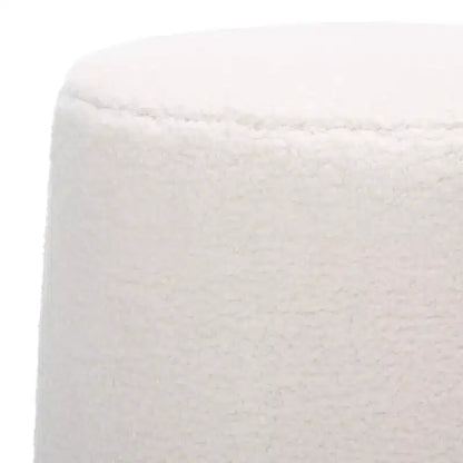 Pouf ottoman évasé Liesel - OTT7504 - Ivoire - Safavieh