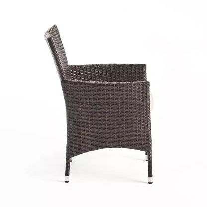 Christopher Knight Home Dion Outdoor Wicker and Aluminum 7 Piece Dining Set