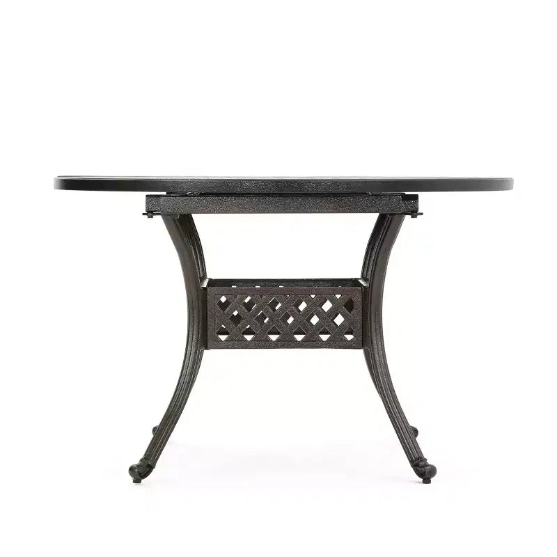 Christopher Knight Home Windley Outdoor Aluminum 7 Piece Expandable Dining Set