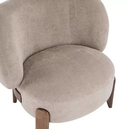 Christopher Knight Home Zoe, chaise sans accoudoirs rembourrée de style moderne du milieu du siècle, dossier à oreilles