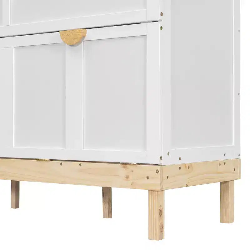 Lit escamotable grand lit (Queen Size) Whisen, peu encombrant, construction durable, installation simple avec quincaillerie incluse