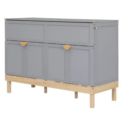 Lit escamotable grand lit (Queen Size) Whisen, peu encombrant, construction durable, installation simple avec quincaillerie incluse