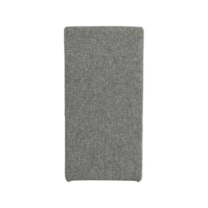 Chaise de salle à manger Meridian Furniture Benson en tissu texturé de lin, ensemble de 2