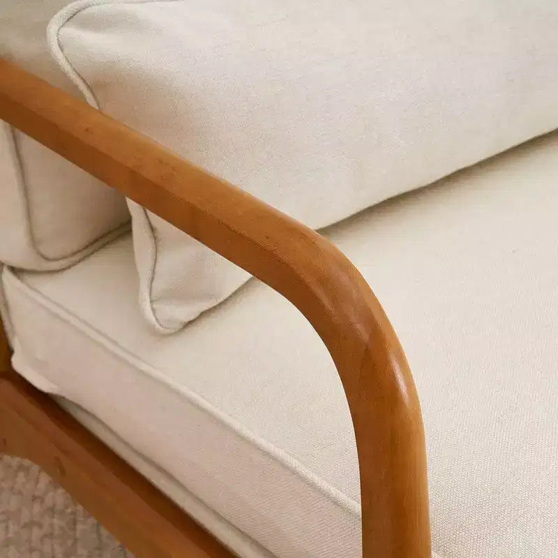 Karl Home Solid Wood Armchair