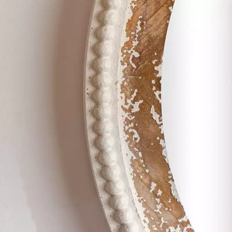 Miroir mural plat Maxax en bois