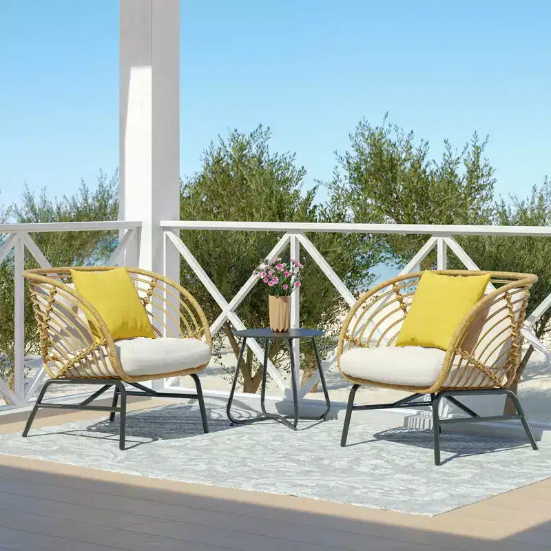GRANDPATIO 2 - Person Outdoor Seating Group with Cushions