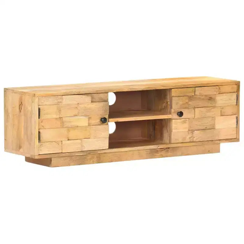 CHARMMA TV Cabinet 45.7x11.8x13.8 Solid Mango Wood