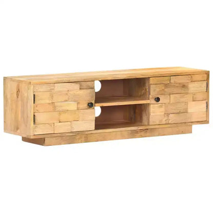 CHARMMA TV Cabinet 45.7x11.8x13.8 Solid Mango Wood