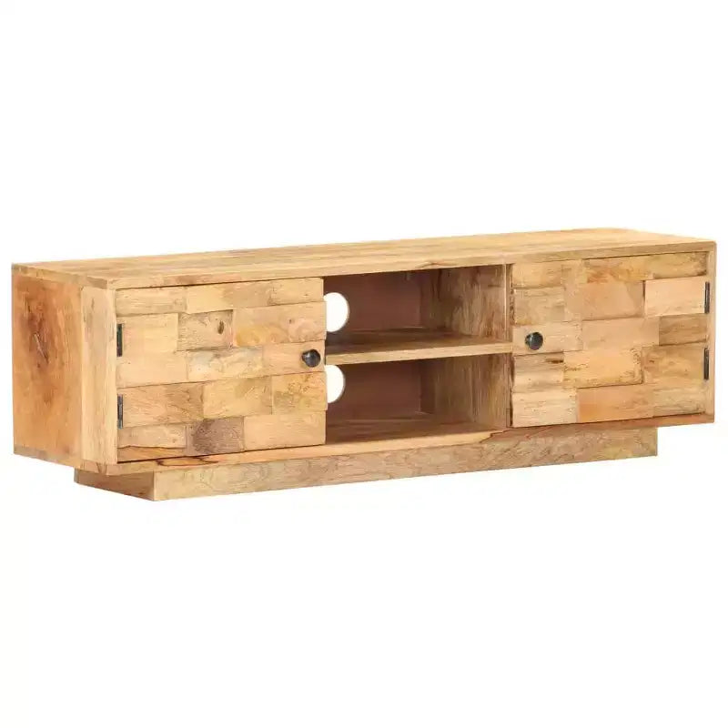 CHARMMA TV Cabinet 45.7x11.8x13.8 Solid Mango Wood