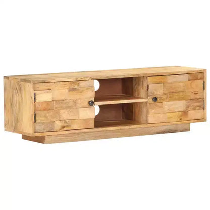 CHARMMA TV Cabinet 45.7x11.8x13.8 Solid Mango Wood