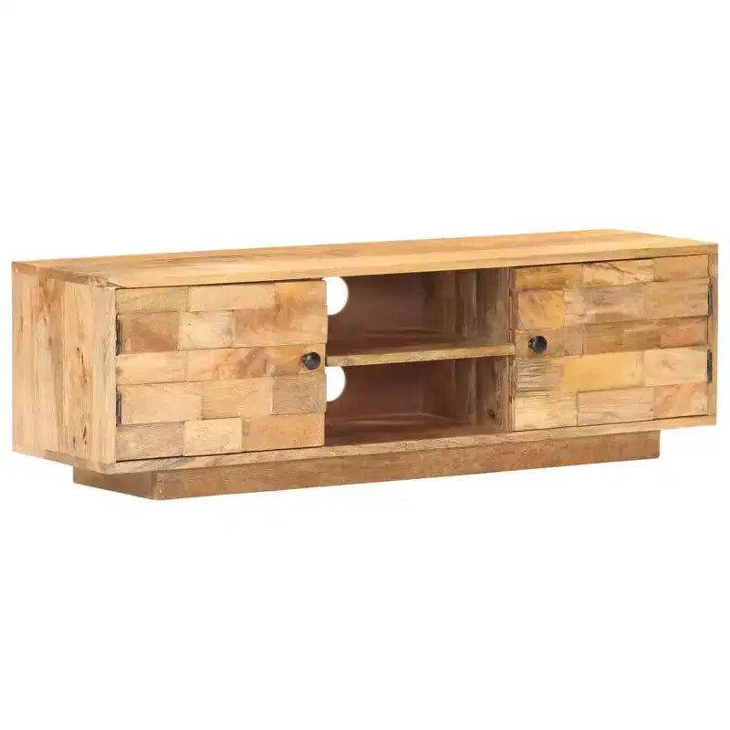CHARMMA TV Cabinet 45.7x11.8x13.8 Solid Mango Wood