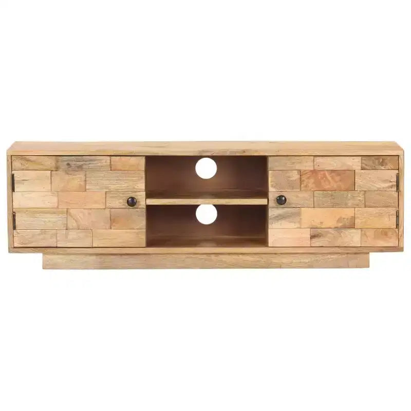 CHARMMA TV Cabinet 45.7x11.8x13.8 Solid Mango Wood