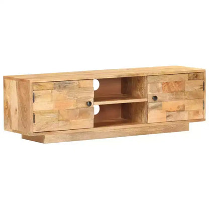 CHARMMA TV Cabinet 45.7x11.8x13.8 Solid Mango Wood