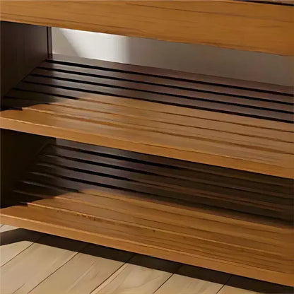 37.4 Bamboo Shoe Bench with Storage