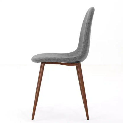 Chaises de salle à manger GDFStudio Haleigh Mid-Century Modern en tissu (lot de 2)