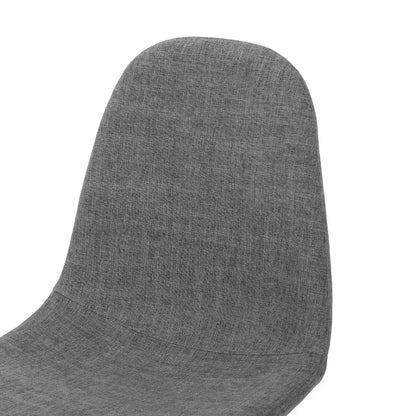 Chaises de salle à manger GDFStudio Haleigh Mid-Century Modern en tissu (lot de 2)