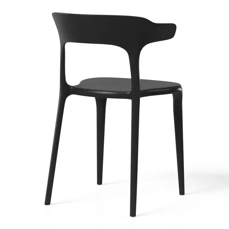 Ensemble de salle à manger d'extérieur 3 pièces WestinTrends Playa en métal avec chaises de patio modernes empilables