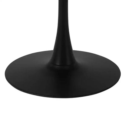 Ensemble de table à manger de patio ronde en métal 5 pièces d'intérieur/extérieur WestinTrends Playa avec chaises de patio empilables