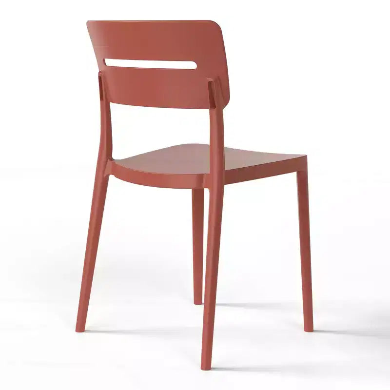 Ensemble de table à manger de patio ronde en métal 5 pièces d'intérieur/extérieur WestinTrends Playa avec chaises de patio empilables
