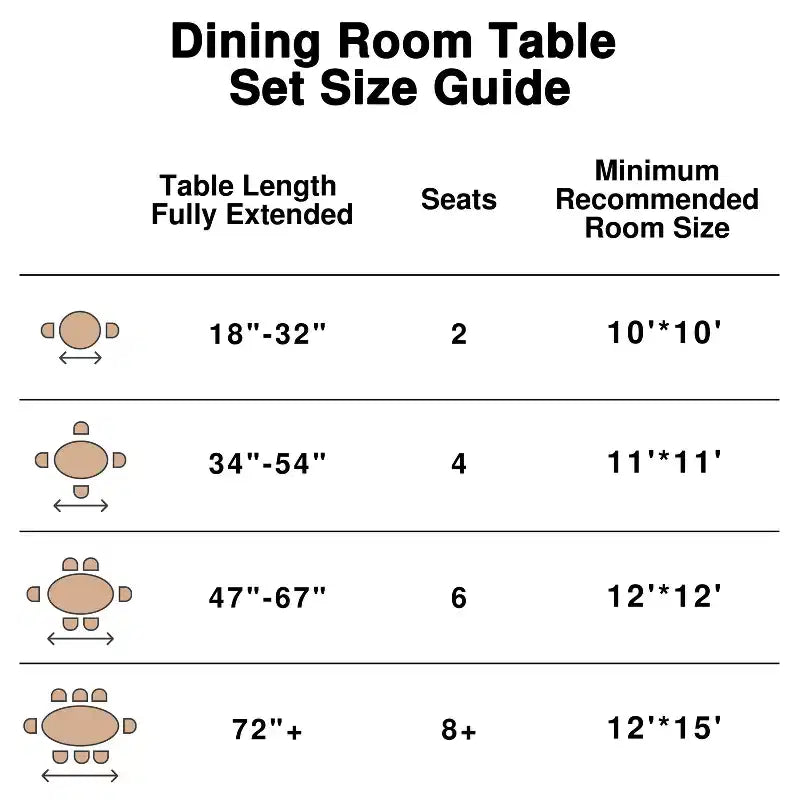 67 Farmhouse Rectangle Brown Dining Table for 4-6 People with Round Arched Table Legs for Dining Room and Living Room