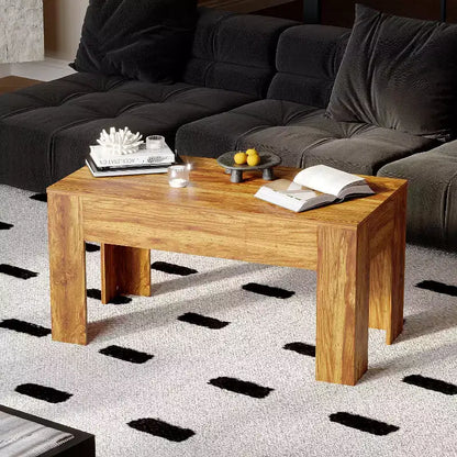 Multi-Function Center Table with Hidden Storage and Tactical Features Coffee Table Kids Desk Small Table