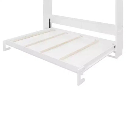 Lit escamotable mural Queen Size Merax avec grand espace de rangement